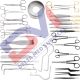 Complete Vinyard Mommy Makeover Set by Delta Med Surgical featuring breast and tummy tuck instruments.