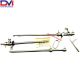 Complete Delta Med Surgical Stone Punch Set with serrated jaws, sheath, and bridge for bladder stone removal