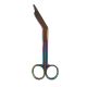 rainbow 5.5 lister bandage scissors titanium coated