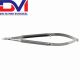 Micro Needle Holder, 6″(15cm), 8mm Round Handle, Curved, W-O Lock