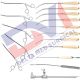 Complete Endoscopic Face Lift Set by Delta Med Surgical featuring specialized dissectors, elevators, and retractors