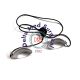 External ocular laser eye shield goggles