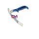 Ferreira Breast Retractor showing the integrated fiber optic light port and high-mirror polish blade.