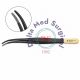 Maxwell Insulated Dressing Forceps tungsten carbide serrated