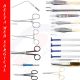 Seiff Blepharoplasty Set by Delta Med Surgical featuring German stainless steel eyelid surgery instruments