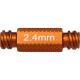 Luer To Luer Fat Adapter 2.4mm