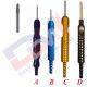Mercedes Tip Liposuction Cannula With One Piece Handle