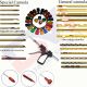 Fat Harvesting Liposuction Cannulas Set Of 270 Pcs Cannulas With Different Type & Size And Threaded Fitting Cannula , 60cc Toomey Cannulas, Fixed Handle Liposuction Cannula