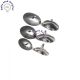 Corneal Eye Shield Protector Stainless Steel, Set of 6 Pairs Small, Large ,X-Large , Silver