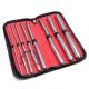 8-Piece Professional Stainless Steel Hegar Urethral Dilator & Sounding Kit