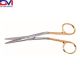 Cottle Onyx Scissors, 6-1/4 in (16cm), Angled