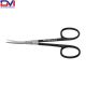Devine-Horton Serrated Supercut Scissors, 4-1/2 in (11.5cm), Curved
