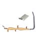 FERRIERA Retractor with Fiber Optic Illumination and Irrigation Tube with double handle