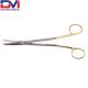 Gorney-Freeman Facelift Serrated Onyx Scissors, Curved