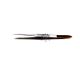 Iris Dressing Forceps, 4 in (10cm)