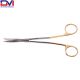Kaye-Freeman Serrated Onyx Scissors, 7 in (18cm), Curved