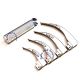 Macintosh Conventional Laryngoscope Set Aluminum Handle