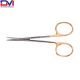 Strabismus Onyx Scissors, 4-1/2 in (11.5cm)