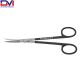 Tebbetts Delicate Serrated Supercut Dissecting Scissors, 5-1/4 in (13.5cm), Curved