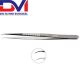 Micro Forceps, 5-3-8”(13.5cm), Flat Handle 9mm Wide , 0.3mm Tip, Smooth