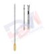 Toledo Liposuction Cannula, One Central Hole, Fork Shaped, Rounded Tips, Dissecting Surface Between Tips With Threaded Handle