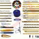 Liposuction Cannulas Set All In One (400 Liposuction Cannulas And Accessories), Including Harvester Cannulas, Infiltration Cannulas, Injector Cannulas, Special Cannulas, Fat Injection Gun