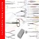 Exceptional Quality Silve Rhinoplasty Set