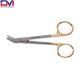 Suture-Wire Onyx Scissors, 4-3/4 in (12cm), Angled