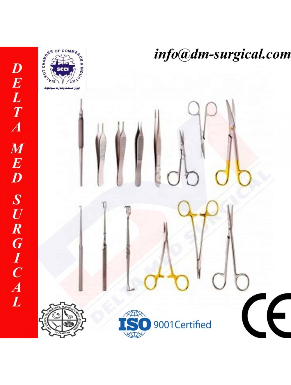 Plastic Surgery Instrument Set