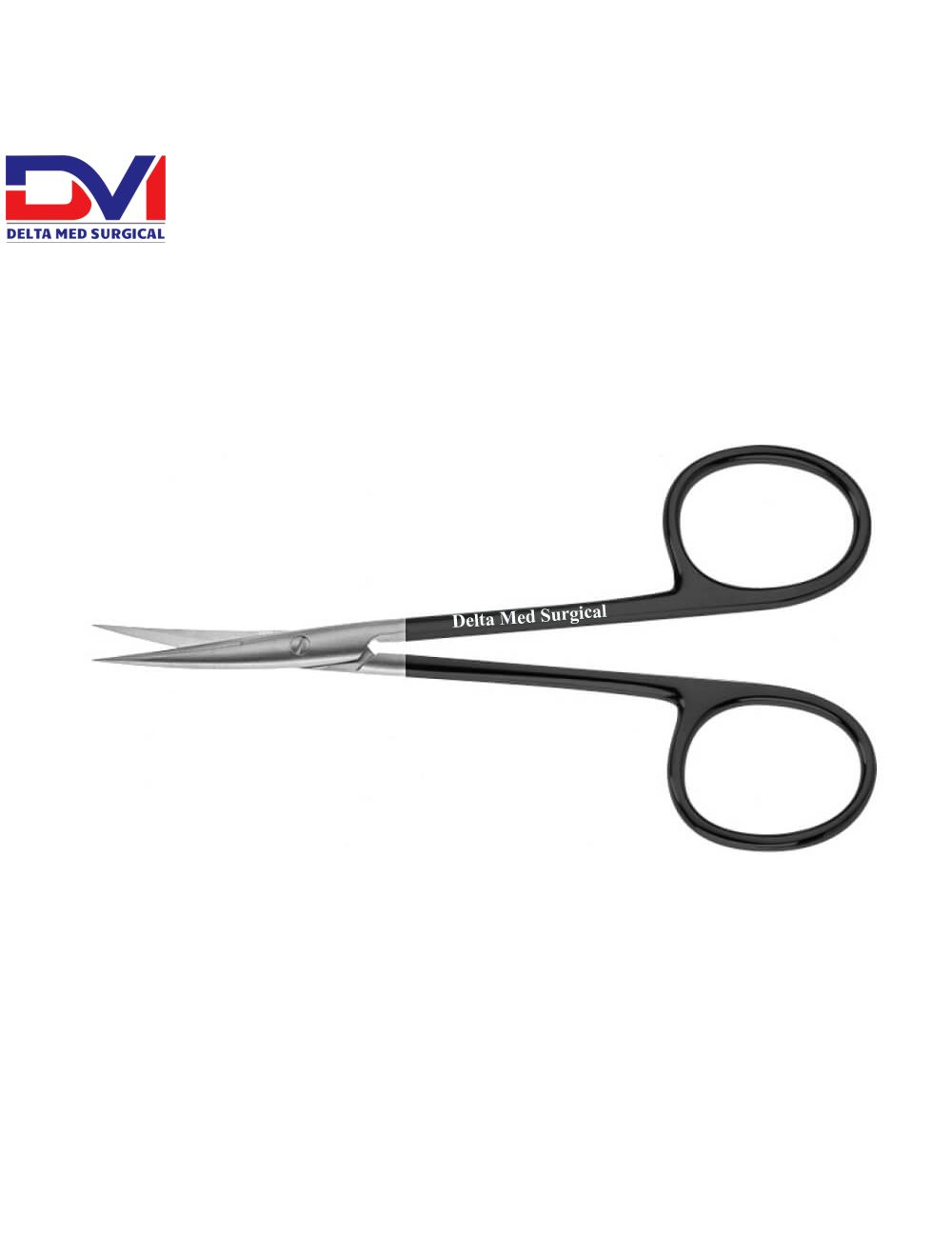 Iris Scissors 4 1/2, Curved, Supersharp - Dispomed