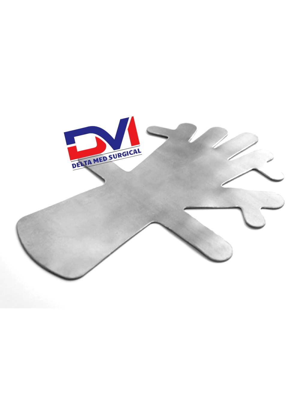 Surgical Lead Hand Retractor Plate, Adult Delta Med Surgical